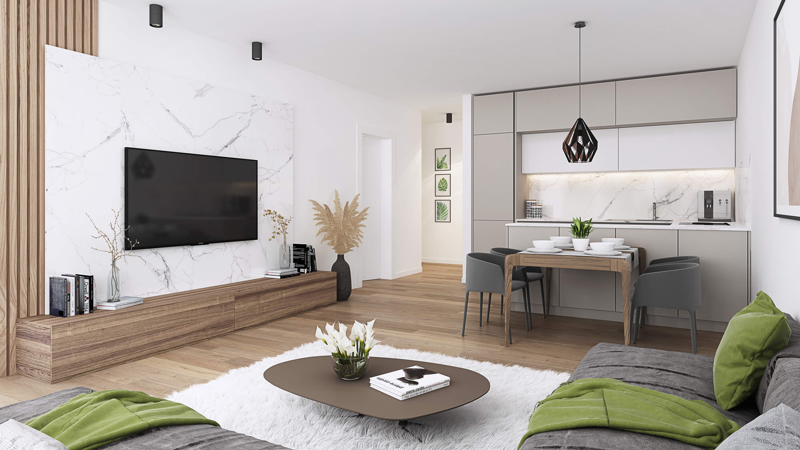 Eigentumswohnungen Tribus Rodenbach - Innenansicht Wohnbereich Eigentumswohnungen Tribus Rodenbach - Innenansicht Wohnbereich