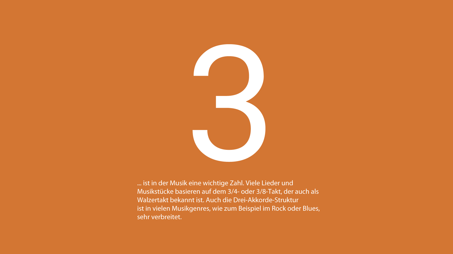 Zahl 3 Zahl 3